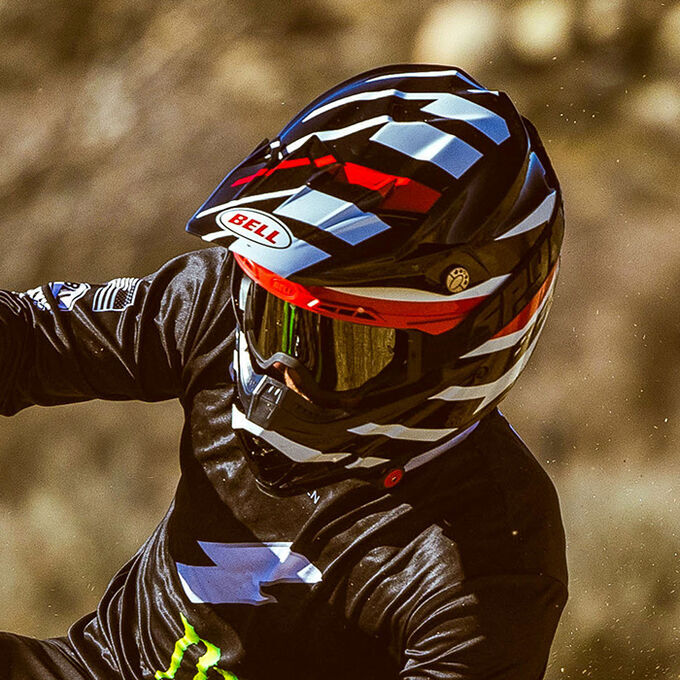 Bell Moto-9S Flex Helmet in action